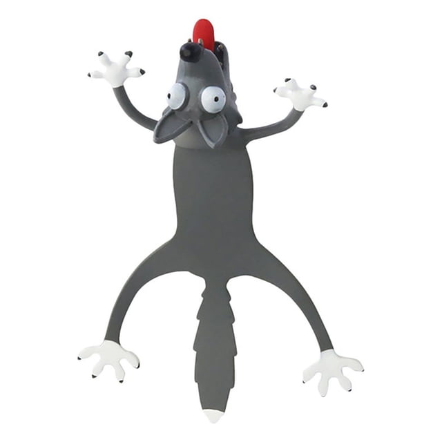 3D Stereo Cartoon Animal Bookmark Wacky Bookmark Student
