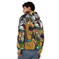 thumbnail image 2 of Sigee Scooby-Doo Cf for Men's Zip-Up Hoodie Moisture Wicking and Breathable, Full Zip Hooded Sweatshirt,Large, 2 of 8