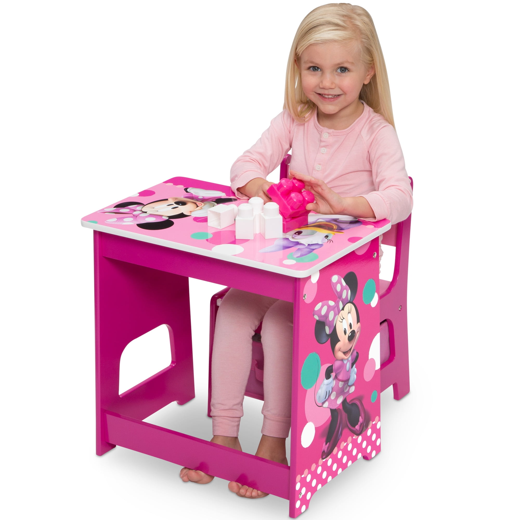 Minnie mouse desk and chair clearance set