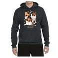 thumbnail image 2 of If It's Not a Collie It's Just a Dog Gift | Mens Dog Lover Hooded Sweatshirt Graphic Hoodie, Heather Black, Large, 2 of 4