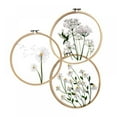 thumbnail image 5 of Embroidery Starter Kit Diy Chinese Style Three-dimensional Transparent Yarn Embroidery Hand Embroidery Material Package, 5 of 5