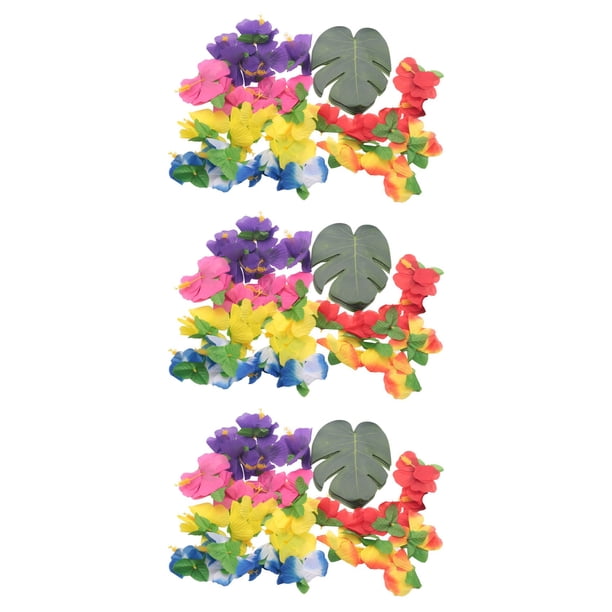 180 Piezas de Decoracion Tropical Fiesta Suministros 8 Pulgadas de Hojas Hoja de Simulacion para Hawai Fiesta Luau Jungle Beach Tema Decoraciones de Mesa