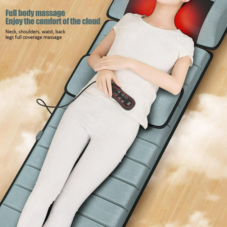 Detachable Heated Massage Pad - Full Body Vibrating Massager with Heating  Function for Back, Legs & Feet, Multi-Function Relaxation Solution - Walmart .com