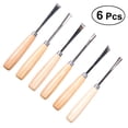 thumbnail image 4 of DEEPCRAFF Multi Color Wood Carving Accessories Set with Comfortable Polished Wood Grip Handles, 4 of 8
