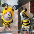 thumbnail image 5 of Pet Birds Costume Small Animals Clothes Birds Cosplay Outfit Bee Shaped Hoodies for Parrots African Greys Parakeet Cockatiel Sun Conure Finch Budgie, 5 of 6
