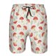 thumbnail image 3 of Fotbe Cartoon Flat Mushrooms Trajes de Baño Estampados para Hombre, Shorts de Verano de Secado Rápido, Ropa de Playa, Bañadores-Small, 3 of 6