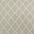 thumbnail image 4 of 9'x13' Grey Hand Woven Diamond Pattern Indoor Area Rug, 4 of 4
