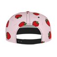 thumbnail image 2 of Hirioo Strawberry for Baseball Cap Men Cap Flat Brim for Men Women Teens Adjustable Baseball Cap, 2 of 7