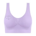 thumbnail image 2 of Women's Wireless Sleep Bra Seamless Nursing Comfort, Removable Padding Breathable U-Back Support for Everyday Wear, 2 of 6
