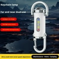 thumbnail image 5 of COB LED Flashlight Keychain USB Rechargeable Hanging Camping Waterproof Keyring Pocket Flashlight Portable Walking Lamp, 5 of 7