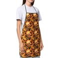 thumbnail image 4 of Disketp Happy Halloween1 Kitchen Apron with adjustable Aprons for Women with Pockets Cooking Powder Pink Apron, 4 of 7