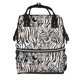 thumbnail image 1 of Fotbe Leopard And Zebra Mochila Maternidad - Lona de Sarga Impermeable, Mochila de Pañales de Gran Capacidad con Múltiples Bolsillos y Correas Ajustables, 1 of 6