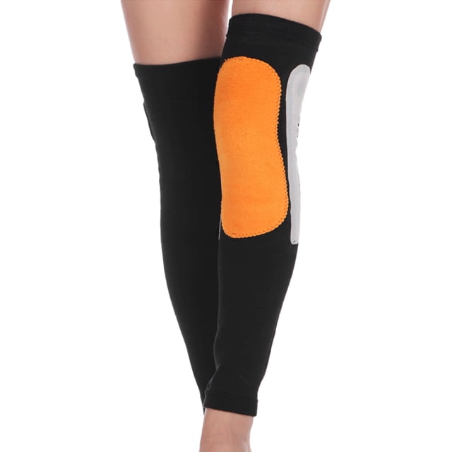 Rodilleras cálidas de invierno Rodilleras Manga larga para la rodilla Pierna térmica