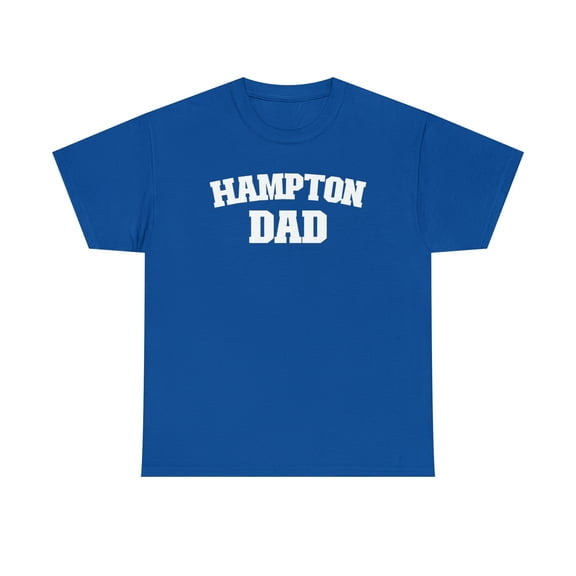 Hampton University Dad Unisex Heavy Cotton Tee - 107 HBCU