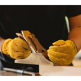 thumbnail image 2 of Guantes de trabajo de protección para soldador de cuero Guantes de trabajo de jardín para soldadura eléctrica Suministros de protección completos (hfy-a1008-yl),,11 Feliz Sencillez, 2 of 4