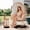 Beige & Yellow, variant on Watsmar Wicker Rattan Egg Rocking Chair Outdoor Indoor, Large Comfy Papasan Swing Rocker with Thick Cushion, Heavy Duty Foldable Lounge Seat for Patio Balcony Living Room Orange-Red & White