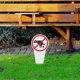 thumbnail image 3 of 2025 High-Quality Plug-In Signs Printed on Both Sides, kein Hundeklo, 29 x 14 cm, 3 mm Aluminium Dibond Sturdy Composite Panel with UV Protection, 3 of 5
