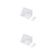 thumbnail image 1 of Inteprter Estante de pared de plástico sin perforaciones, decodificador de TV, estante de enrutador, soporte de partición, accesorios para el Transparente 2Conjunto, 1 of 6