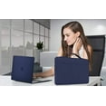 thumbnail image 5 of Mosiso 5 in 1 New Macbook Air 13 Inch Case A1932 2019 2018 Release, Hard Case Shell Cover&Sleeve Bag for Apple MacBook Air 13'' with Retina Display andTouch ID, Navy Blue, 5 of 7