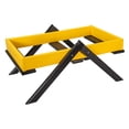 thumbnail image 4 of JCs Wildlife Tray Ground Bird Feeder (Yellow, Large), 4 of 6