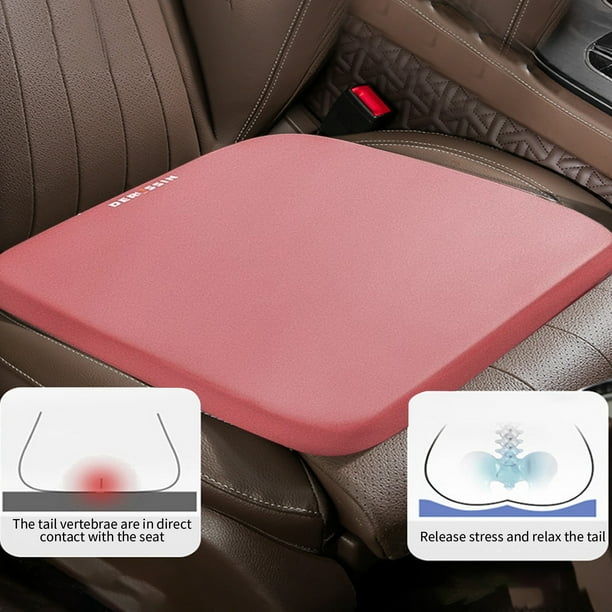Coussin Conducteur Ergonomique Coussin Siège Voiture Mémoire De Forme Ergonomique – Soulage Sciatique & Mal De Dos, Confort De Conduite Optimal