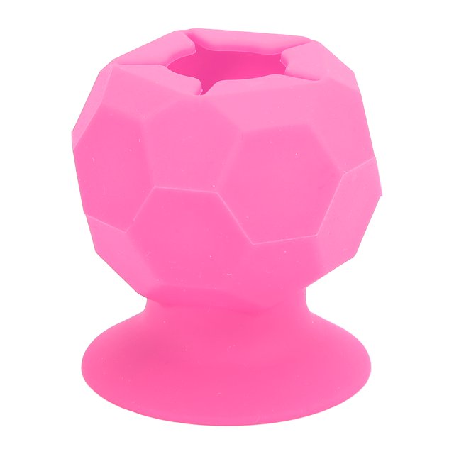 Emoshayoga Colector de Vinilo, Copa de Deshierbe Portátil para Deshierbe(Rosa roja)