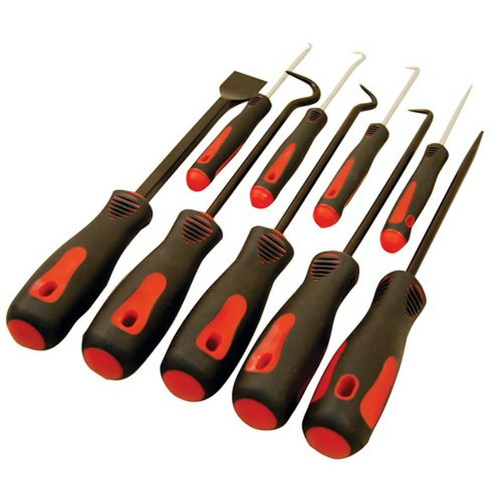 Atd Tools ATD8424 9 Pc. Scraper, Hook, And Pick Set