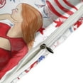 thumbnail image 4 of 4th of July Duvet Cover Set Pattern Soft Bedding Set Comforter Cover Set(1 Duvet Cover + 2 Pillowcases), 4 of 6