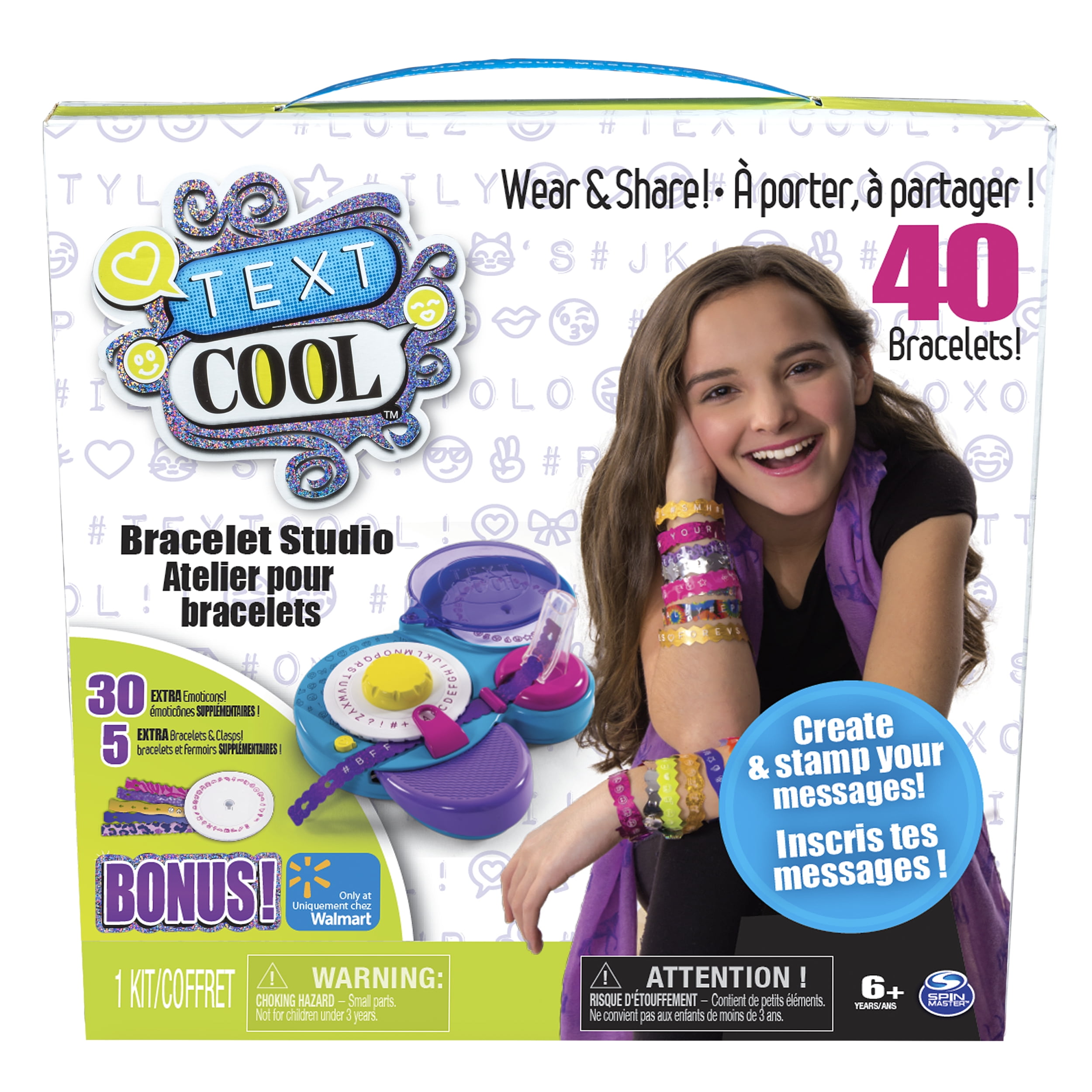 Text Cool, Bracelet Studio, WalMart Exclusive with Bonus Contents