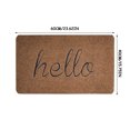 thumbnail image 1 of Leutsin One Pack Of Dark Dust-proof Hallo Mat For Bedroom House Bathroom PVC Door Mat, 1 of 2