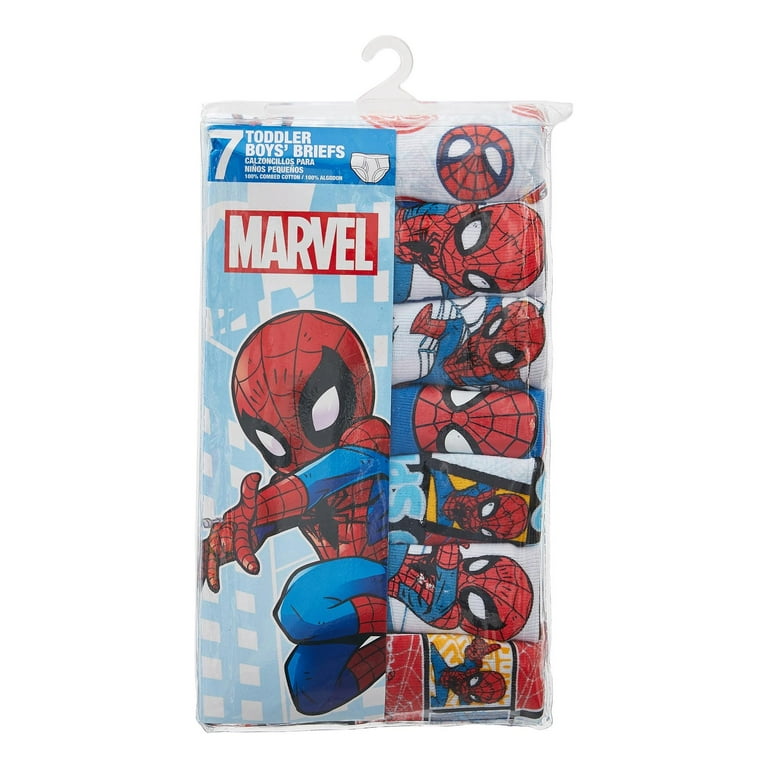 Marvel Toddler Boy Briefs, 7-Pack, Sizes 2T-4T 