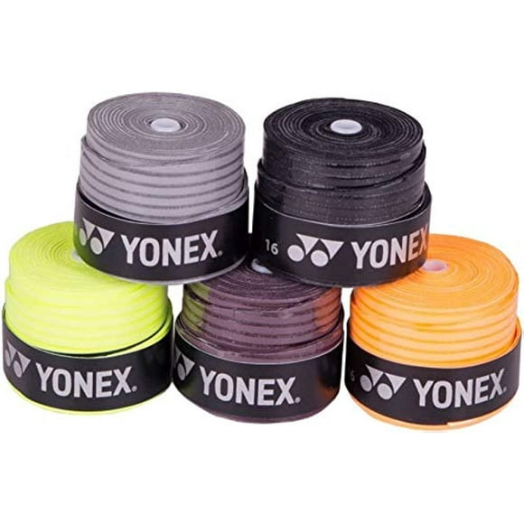 Yonex ETECH 903 Badminton Grips Pack Of 5, Colour - Multicolour, Ideal For Any Badminton For Stronger Grip