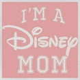 thumbnail image 2 of Women's Disney I'm a Mom Distressed Logo Graphic Tee Mauve Small, 2 of 3