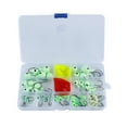 thumbnail image 2 of Sonducket 100 unids/set anzuelos de pesca de agua salada con cabeza de plantilla redonda anzuelos de pesca de agua dulce con punta afilada Pescar, 2 of 6