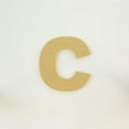 thumbnail image 2 of Package of 1, 6 Inch X 3/4" Thickness MDF Letter C in The Arial Font, Thick, Upper Case for Art & Craft Project, Made in USA, 2 of 4