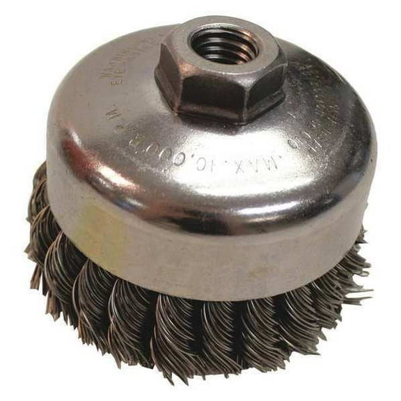 Makita A-98463 4" Knot Wire Cup Brush, 5/8"-11