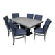thumbnail image 3 of Set de Comedor SALVANTO Olimpo 6 Sillas 160x100 cm MDF Color Gris, 3 of 6