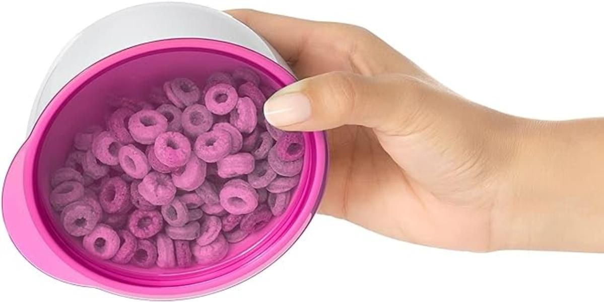 Oxo Tot Small and Large Bowl Set, pink
