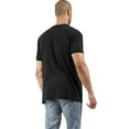 thumbnail image 2 of Men Short Sleeve T-Shirt Casual Solid Color Henley Tops, 2 of 3