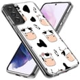 thumbnail image 2 of Mundaze - Case for Samsung Galaxy S24 Slim Shockproof Hard Shell Soft TPU Heavy Duty Protective Phone Cover - Cows and Milk, 2 of 5
