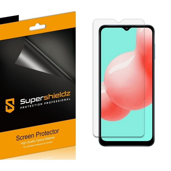 [6-Pack] Supershieldz for Samsung Galaxy A32 5G Screen Protector, Anti-Bubble High Definition (HD) Clear Shield
