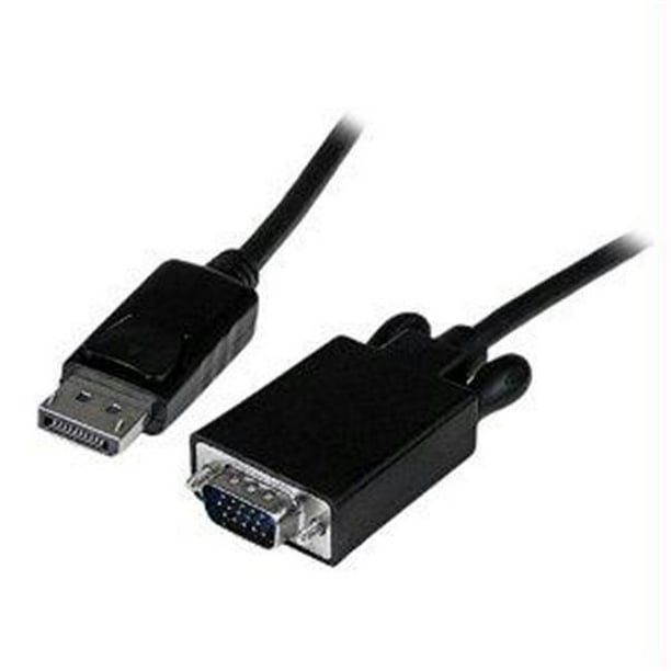 StarTech 15' DisplayPort to VGA Adapter Converter Cable, Black