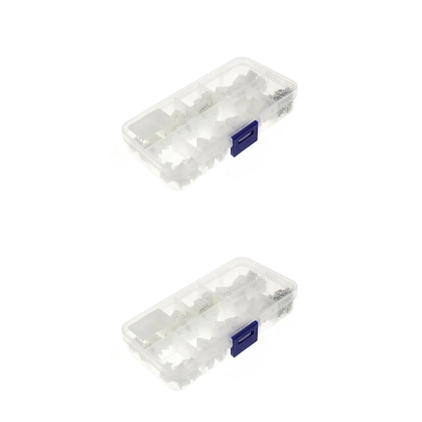 Methold 1 caja Pin Base conector plástico fácil de usar revestimiento de superficie aislado antioxidante carcasa resistente al desgaste Kit de terminal Type1 NO1