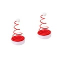 thumbnail image 2 of BERTDOMD 2-Pack Christmas Santa Hats with Spiral Spring Design, Festive Holiday Party Hats, Xmas Photo Props and Seasonal Favors, 2 of 6