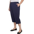 thumbnail image 3 of Alfred Dunner Womens Plus-Size Star Studded Capri, 3 of 4