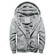 thumbnail image 1 of Chaqueta gruesa de forro polar con botones de cuerno y capucha para hombre y mujer, cálida para invierno, 1 of 5