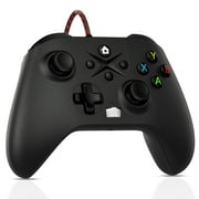 Bonadget 9.8Ft Wired Xbox One Controller Game Controller, Corded Xbox 1 Controller with Dual Vibration/Stable Connection/Fast Responsive for Xbox One/PC/Windows 10/11