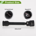 thumbnail image 4 of Herramienta de Hardware Duradera Socket de Impacto Universal de 128mm CR-V 1 Pcs 6 Puntos 19mm para Reparación de Automóviles, Motocicletas y Dirtbike 1/2 Pulgada, 4 of 7
