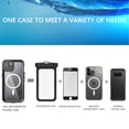 thumbnail image 5 of Dteck for iPhone 15 Waterproof Case IP68 Underwater, Heavy Duty Full Body Shockproof Dustproof Military Grade Rugged Case Built-in Screen Protector with Lanyard, Blue, 5 of 13