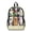 Capybara Stationery Polka Dots, variant on 17 Inches Clear Backpack for Teens Kids Transparent Bookbag See Through School Bag PVC Heavy Duty Daypack with Adjustable Straps, Butterfly Union Jack British Flag
